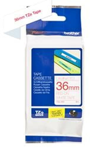 Brother TZe-262 - Red on white - Roll (3.6 cm x 8 m) 1 cassette(s) laminated tape - for P-Touch PT-3600, 550, 9200, 9400, 9500, 9600, 9700, 9800, D800, P900, P950