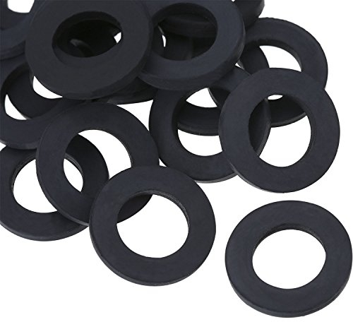 Hotop 20 Packung Garten Dusche Schlauch Unterlegscheiben Gummi Unterlegscheiben Dichtungen für Gartenschlauch und Brauseschlauch (3/4 Zoll)