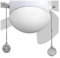 Ricambio tulipa ventilatore Delfino Bianco