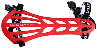 BICASTER Archery Arm Guards - 1pc (Red)