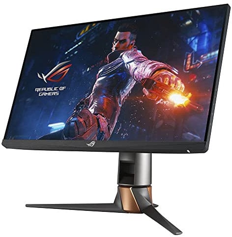ASUS ROG PG259QN - Monitor Gaming de 25 FullHD (1920x1080, Fast IPS, 16:9, HDMI, Display Port, UBS 3.0 x2, 360 Hz, 1 ms (GTG), NDIVIA G-Sync Compatible, HDR10), Negro