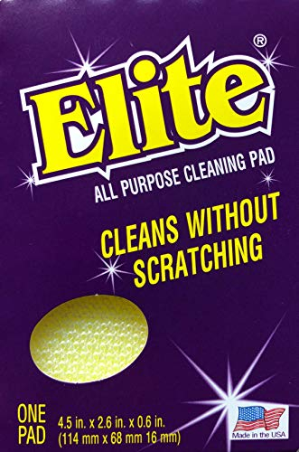 Elite All Purpose Cleaning Pad, Cleans Without Scratching, 24 Pads (Individually Boxed), Made in The USA.