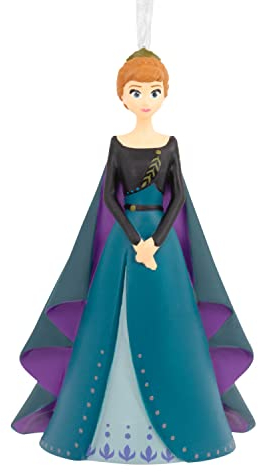 Hallmark Disney Frozen Princess Anna Christbaumschmuck aus Kunstharz, Ornament misst 5,4 x 8,3 x 4,4 cm, Hängend, Weihnachten