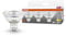 OSRAM LED SPOT MR16 GL 50 Niedervolt-LED-Reflektorlampe, Sockel GU5.3, 6,5W, 30lm, 2700K, warmweißes Licht, sehr geringer Energieverbrauch, lange Lebensdauer, keine Aufwärmzeit, 3er Pack