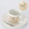 90 ml-230 ml Kreative Pferd Anamorph Tasse Spiegel Reflexion Tasse Kolibri Becher Kaffee Tee-Set Mit Untersetzer