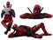 Wohlstand 3 pezzi Auto interni,Deadpool Ornamento Auto Accessori,Deadpool Anime altalena auto accessori decorazione,Ideale per collezionisti e esposizioni di regali di compleanno per bambini