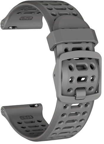 MYSNBKN 22mm Uhrenarmband für Coros Pace 3/ Apex 46mm/ Apex 2Pro/ Apex Pro Uhrenarmband, Ersatzarmband aus weichem Silikon für Coros