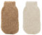 SGERUFZ 2 Pcs Gant exfoliant en jute Gommage corps naturel Convient à tous les types de peaux