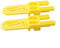 EXTRWORY 2 piezas de pastillas de freno espaciadores para pinza de transporte Bloques de purga para Magura compatible con Magura ABS ligero portátil herramienta de mantenimiento amarillo