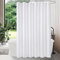 Cortina de Ducha Blanca, Cortina de baño de Tela Impermeable, Ultra Suave y Lisa, Cortina divisoria para bañera, con Ganchos 120x230cm/(WxH)