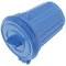 Garneck Miniature Decorations Miniature Trash Can Blue Alloy Mini Trash Bin Mini Trash Container