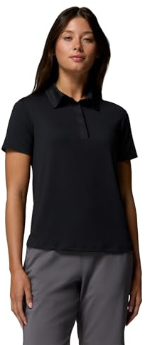Columbia Parsons Point Polo für Damen, Poloshirt, Schwarz, XL