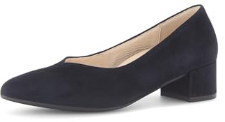 Gabor Damen Klassische Pumps, Frauen Pumps,Ultra-Light,Visone,Amazon,bequem-e,bequemlichkeit,breite,extra,fersen-Riemen,Dark Blue,42 EU / 8 UK