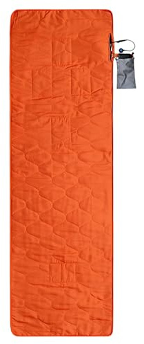 Machify Elektrisch beheizte USB-Isomatte, 200 x 61 cm, 3 Heizstufen, tragbarer Ganzkörperwärmer, ideal für Camping und Yoga