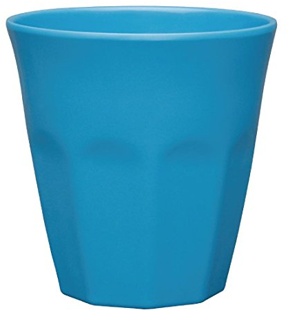 6X Kristallon Melamine Beaker Blue 88mm x 90mm 290ml 10oz Drink Cup Mug