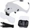 Lupa con Luz 2 Led - Anpro Lupas de Gran Aumento con Luz con 5 Lentes 1.0X, 1.5X, 2.0X, 2.5X, 3.5X Ajustable para Leer, Reparaciones, Coser, Joyería