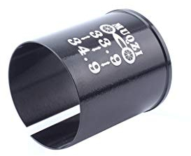 Sattelstütze Adapter Shim, Fahrrad Sattelstütze Rohr Adapter, Sattelstütze Reduzierhülse Shim für Mountainbike, Rennrad, MTB, BMX, Fixie Gear 33,9 mm auf 34,9 mm