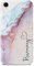 Personalised Watercolour Marble Name with Heart Phone Case for Apple iPhone XS Max - 6. Blue & Purple Marble - Vertical Name
