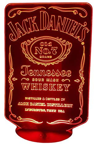 JACK D., Lámpara led ilusión 3d