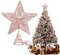 Tangger Puntale per Albero di Natale - Stella Superiore Topper (25 * 20.5cm)