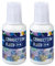 JMS we create smile (𝐓𝐰𝐢𝐧 𝐏𝐚𝐜𝐤) 20ml Fast Drying Correction Fluid with Brush Applicator White Correction Fluid Bottle (2 Bottles)