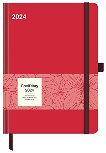 Crimson 2024 - Diary - Buchkalender - Taschenkalender - 16x22: Cool Diary