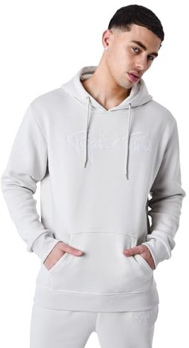 Sweat à Capuche Signature Greige M