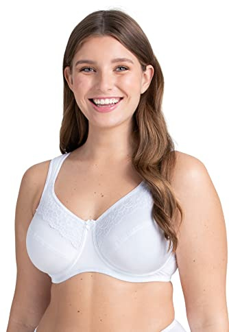 Miss Mary of Sweden Minimizer Underwired Bra Cotton Now Flatcup