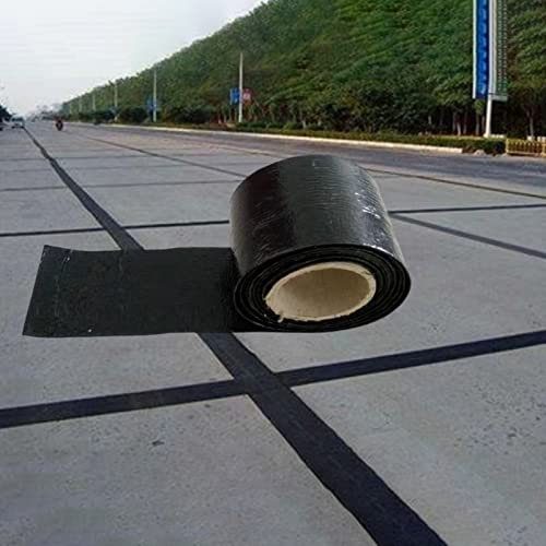 Asphalt Reparaturband Fugen Reparatur Beton Riss Reparatur Für Einfahrt, Asphaltversiegelung Mit Klebeband Für Dach, Pferd, Hinterhof, Parkplatz, Selbstklebendes Zement-Straßenfugenreparaturband (Col