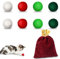 ROSAUI 8 Stück Filzbälle - Katzen Spielzeug - Katzenball - Interaktives Katzenspielzeug Ball - 100% Schafwolle - Spielbälle für Katzen- Natürliches Spielzeug
