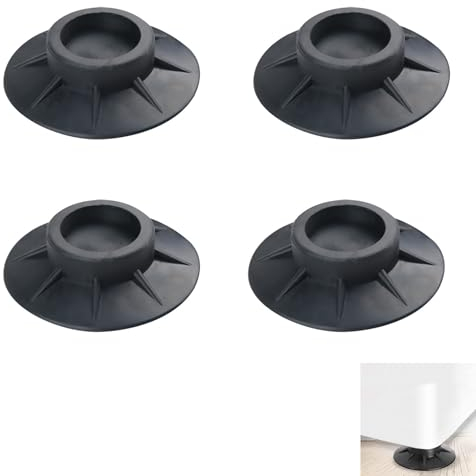 4 PCS Washing Machine Vibration Dampers Vibration Pads Washing Machine Non Slip Washing Machine Feet Washing Machines Household Furniture Washing Machine Silencer Washing Machine Foot Pads