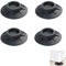 4 PCS Washing Machine Vibration Dampers Vibration Pads Washing Machine Non Slip Washing Machine Feet Washing Machines Household Furniture Washing Machine Silencer Washing Machine Foot Pads