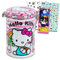 Hello Kitty Tarro para galletas, tarro con tapa para aperitivos, galletas, almacenamiento de alimentos y más accesorios de cocina