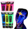 SHEBEEDO Neon Face Paint Party Accessories UV Face Paint Body Paint Set (Pack Of 6) Glow In The Dark Festival Accessories Glow Up Essentials Makeup Art Paint Kit 6 Colors