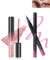 Mascara e eyeliner, set di mascara e eyeliner con brillantini, lunghezza e volume, liquido ultra fine metallizzato, impermeabile, durevole, trucco per gli occhi altamente pigmentato per cosplay party