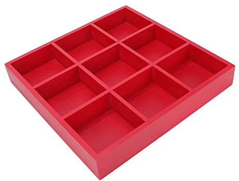 WEKADRIN 1pièce Plateau Bambou à Compartiments Pour Service Alimentaire Plateau De Présentation Pour Hot Pot Et Soupes Assiette De Rangement Et Pratique