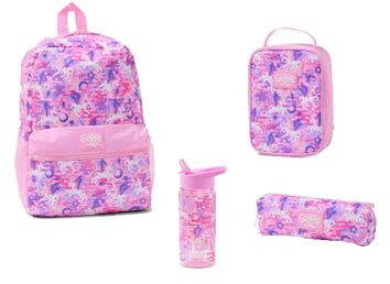 SMlGGLE-Backpack Set Pink