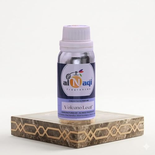 Volcano Leaf 100g - Premium Artisanal Men's Perfume, Long-Lasting Violet Leaf & Rugged Leather Blend, Distinctive Smoky Green Aroma for Professional Mastery & Evening Charisma