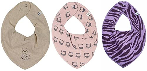 Pippi Babywear Halstuch 3er Set Baby Halstücher Dreieckstücher Lätzchen