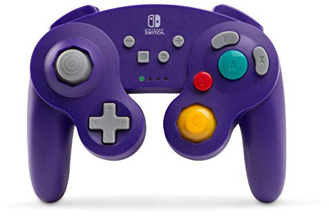 PowerA Controller Senza Fili Per Nintendo Switch - Stile Gamecube Viola - Nintendo Switch