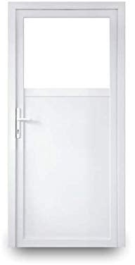 EcoLine Nebentür - Nebeneingangstür - Tür - 2-Fach, 1/3 Glas, 2/3 Füllung, außenöffnend innen weiß/außen: weiß BxH: 1000 x 2000 mm DIN Rechts