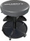 HASKYY Werkstatthocker Rollhocker | Höhe 430-580mm I Sitz Geleinlage | Werkstatt-Arbeits-Hocker-Stuhl-Sitz I 135kg | ø40 cm | 2 Ablagen I Grau