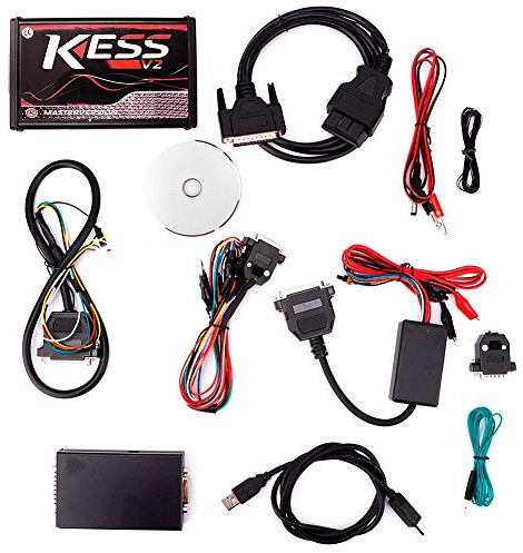 ECU-Autodiagnosescanner-Tool, KESS V2 V5.017 ECU- für OBD2-Prog für Rammiertool Unbegrenztes Token-Autodiagnosetool