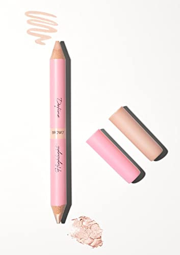 BROWLY Definitely High, 2-in-1 Make-up Augenbrauen Concealer & Contouring Stift, Konturstift und Highlighter Make-Up für Jeden Hauttyp Shade 03