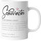 timalo® Coole Tasse mit Namen | Definition Schwester | Personalisierte Kaffeetasse Geschenktasse zum Geburtstag für Frauen | mug-def-05