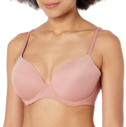 Freya Soutien-Gorge Demi-t-Shirt à Armatures Undetected pour Femme, Rose pâle, 95G
