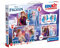Clementoni Disney Frozen 2-4in1 Set (Memo, Puzzle 30 und 48 Stücke, 6 Würfel) - pädagogische Spiele für Kinder - Memory und Logik-Spiel 18292