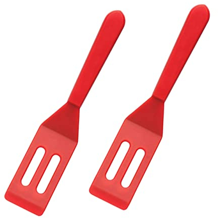 BESTonZON Utensilien 2-Teiliges Kuchenschaufel-Set Backutensilien-Set Kuchenspatel Küchensteakspatel Keksglasur-Set Küchenwender Antihaft-Backschaufel Cremeutensilien Küchenhelfer