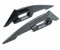Für KTM RC8 RC8R 690SMCR 690 SMC-R Front Trim Flügel Seite Spoiler Aerodynamische Flügel Dynamische Dekorative Aufkleber (Farbe : Carbon Fibre, Size : Normalcy)