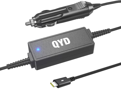 USB-C KFZ Ladegerät 65W 45W 12V Netzteil Auto ladekabel für Dell Latitude 5420 5520 7420 5540 5440 5430 5530 7430 3540 3440 7440 7340 5320 7320,Chromebook 3100 XPS 13 QYD USB C Autoladegerät Laptop
